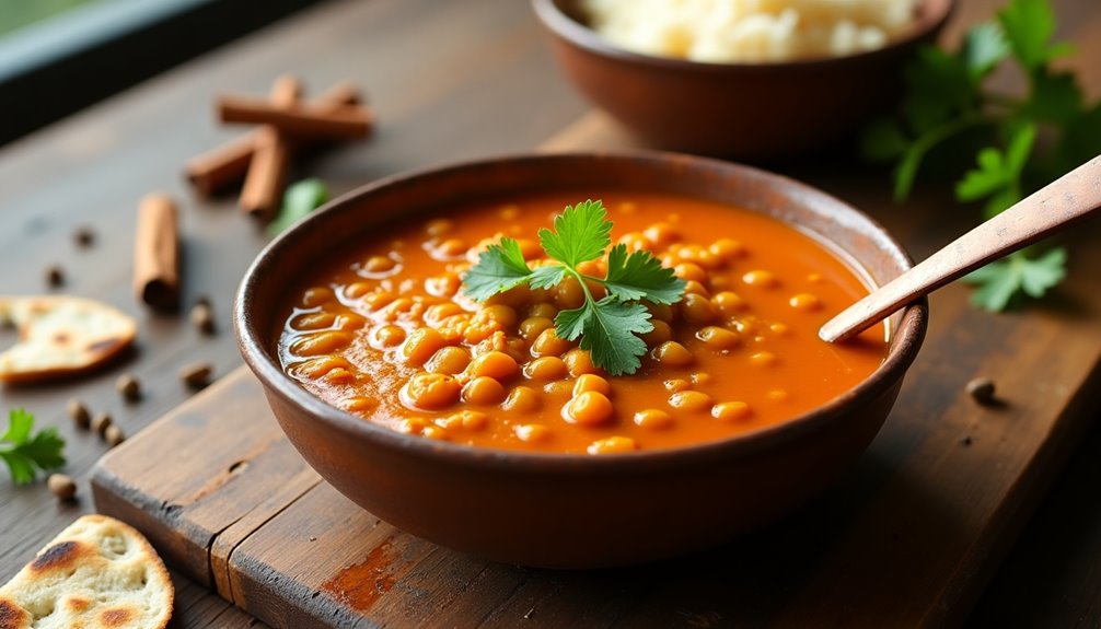 simplified one pot lentil based curry