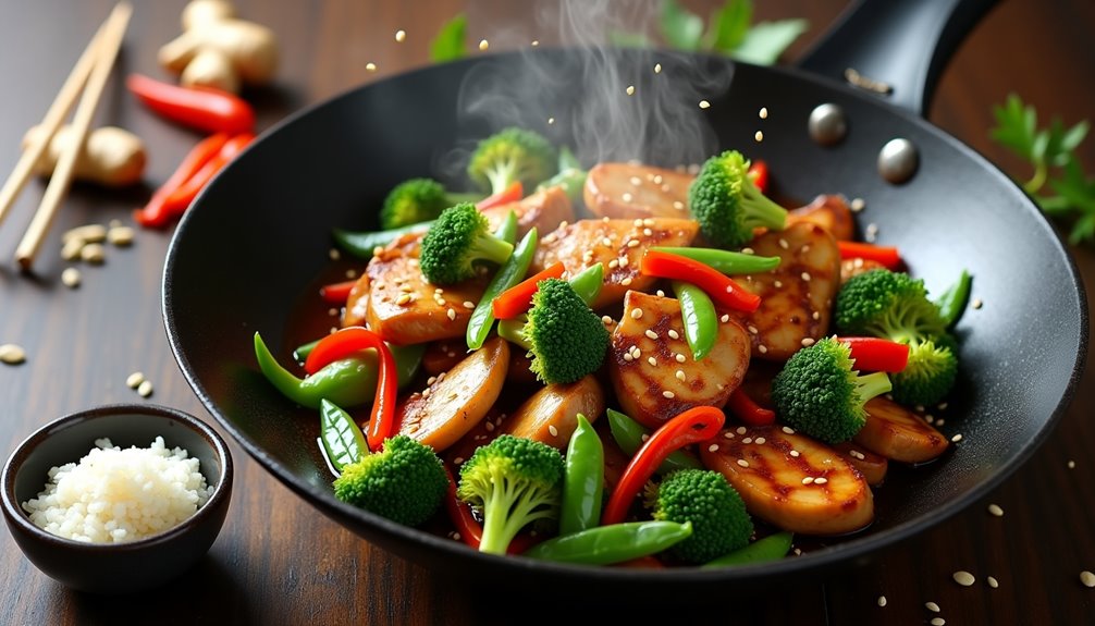 single serve customizable stir fry