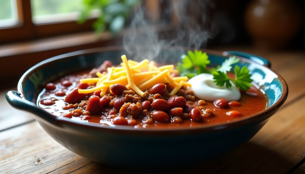 speedy ground beef based chili recipe