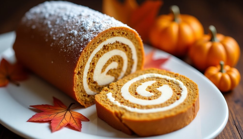 speedy pumpkin based pastry roll