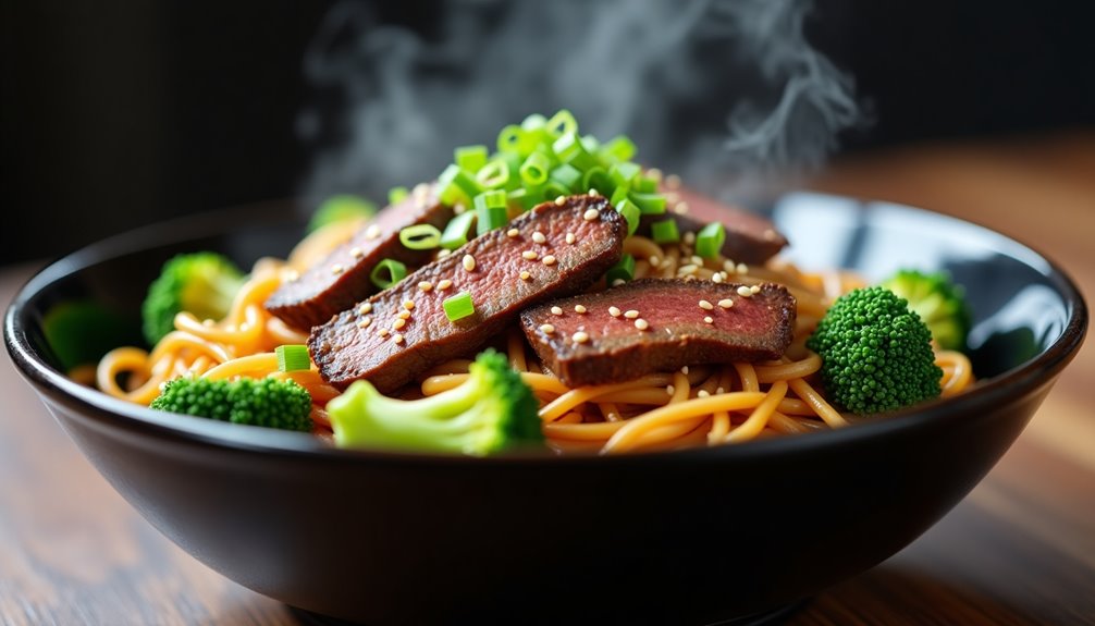 speedy stir fried beef and broccoli