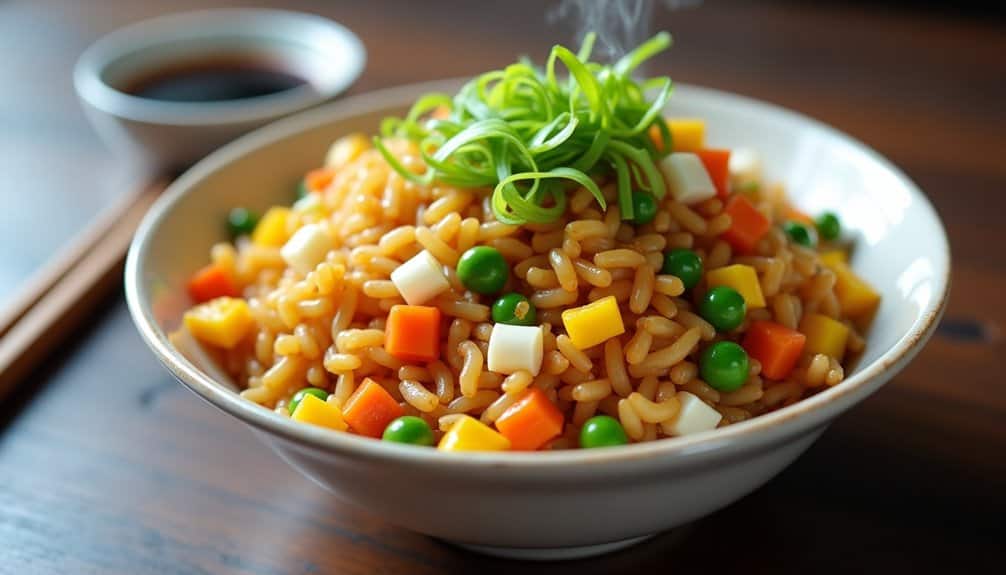 speedy vegetable stir fried rice