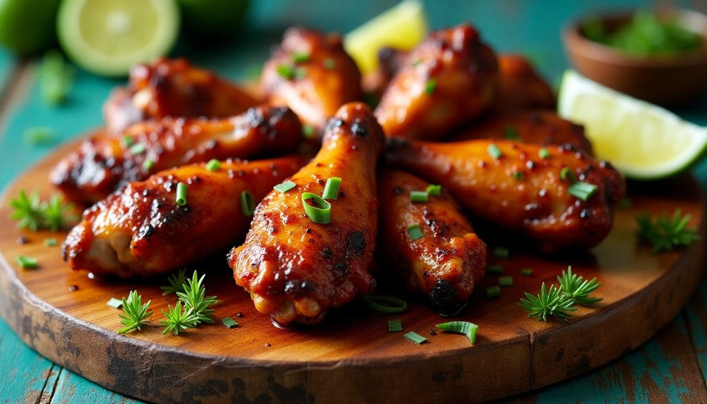 spicy caribbean chicken wings