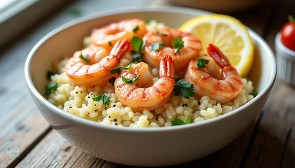 spicy seafood and vegetable medley