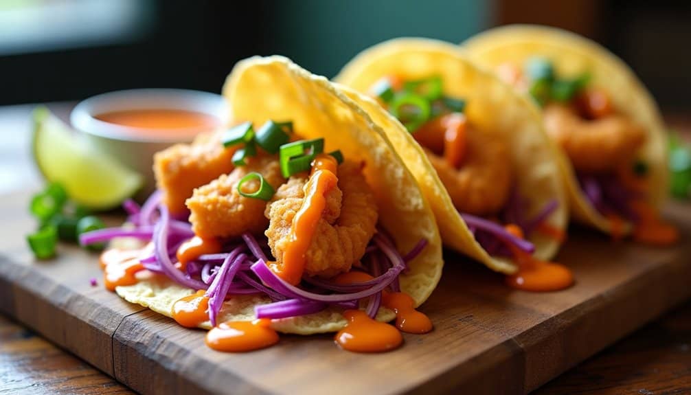 spicy shrimp taco delight