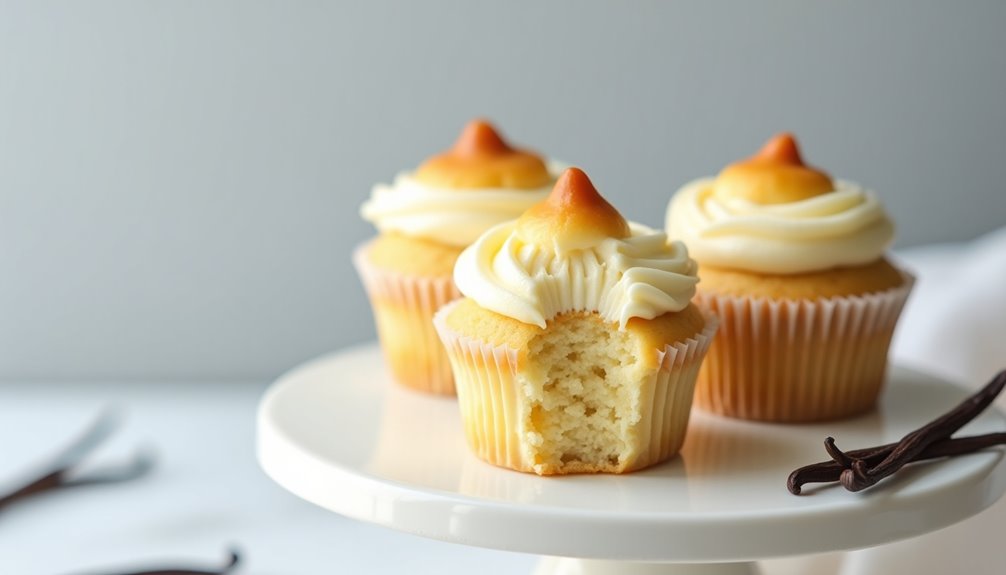 straightforward vanilla flavored cake treats