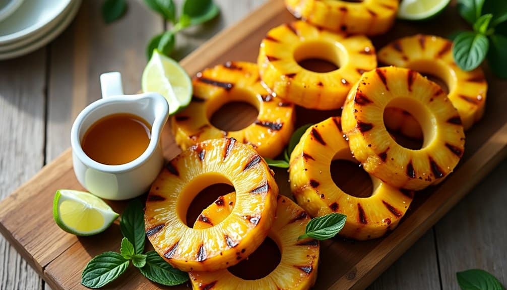 sweet grilled tropical delight