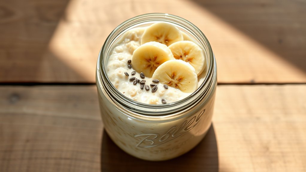 sweetened breakfast overnight oats