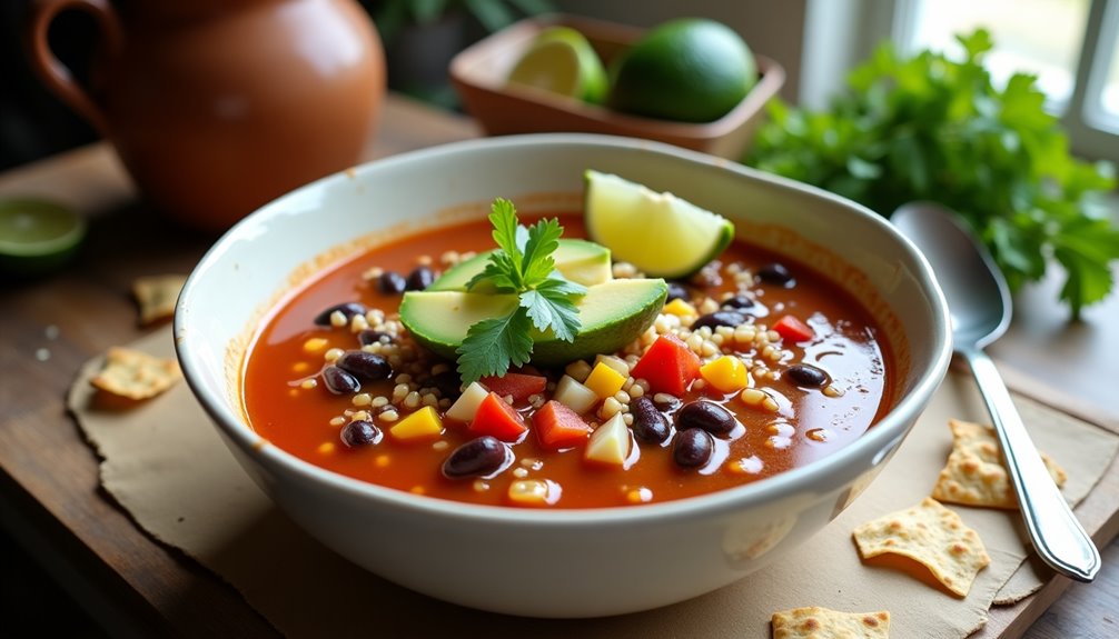 tasty protein packed southwestern inspired soup