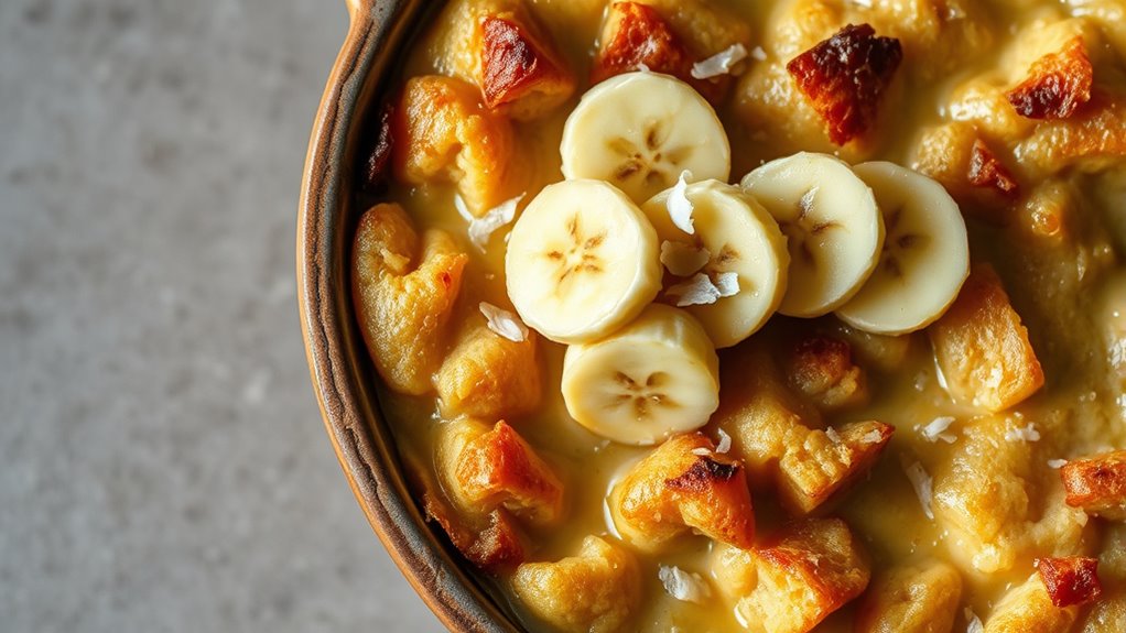 tropical fruit infused bread dessert