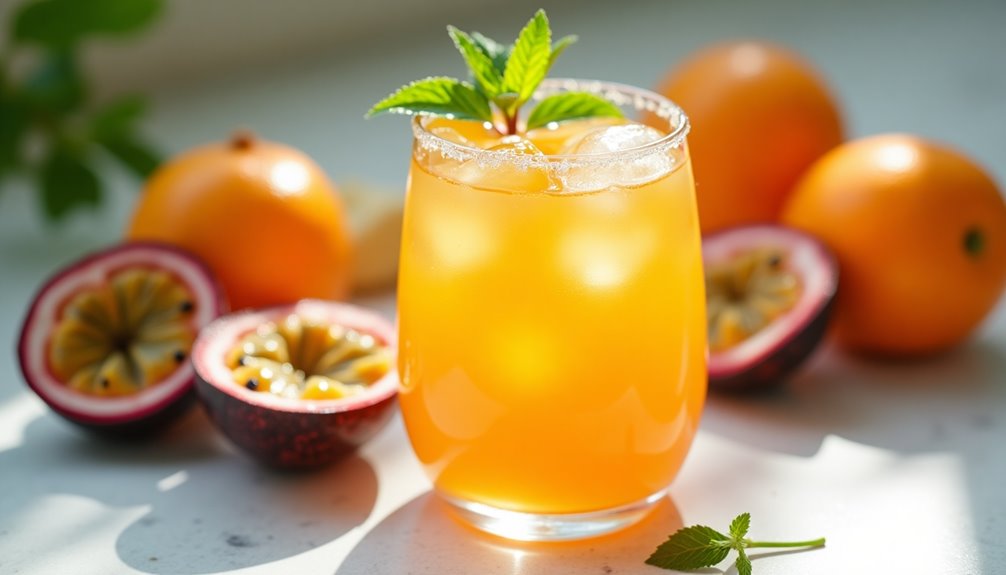 tropical fruit medley refreshing splash