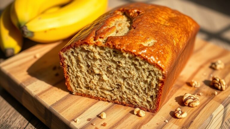 visually appealing banana bread recipe