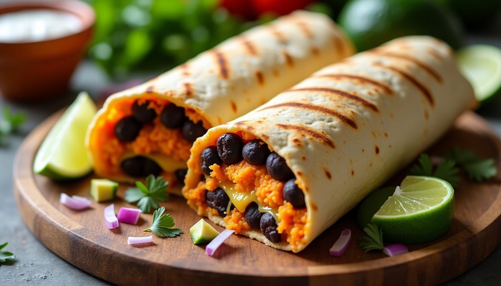 wholesome vegetarian burrito recipe