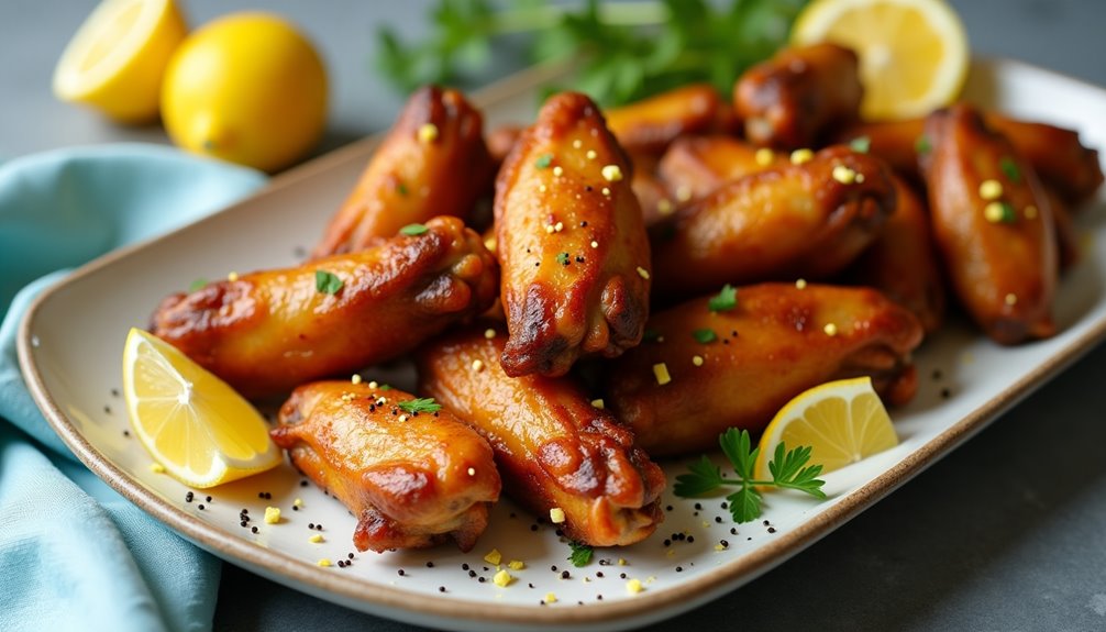 zesty crispy flavorful wing delight
