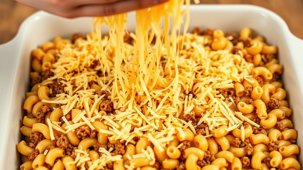 add cheese on top