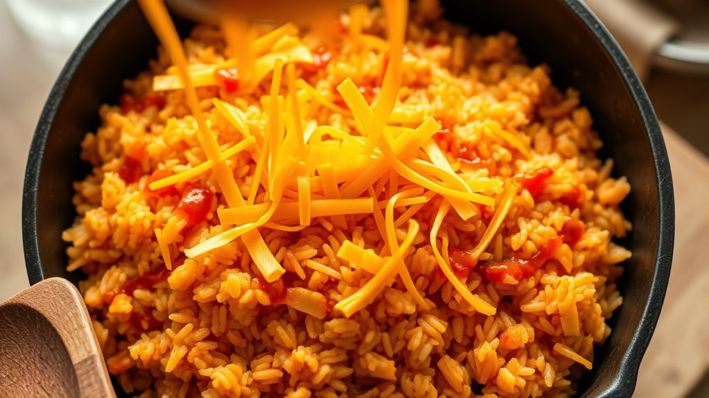 add cheese topping now