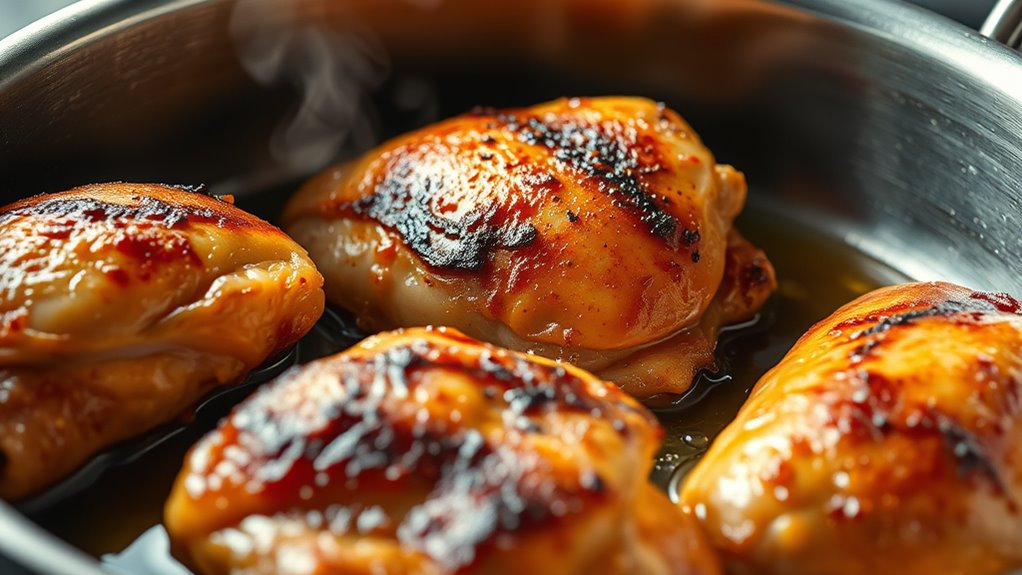 add chicken mixture to pot