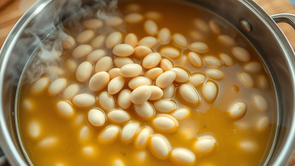 add drained white beans