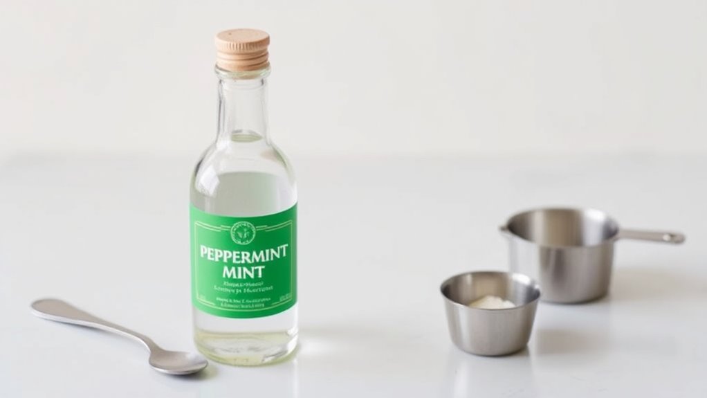 add peppermint flavoring extract