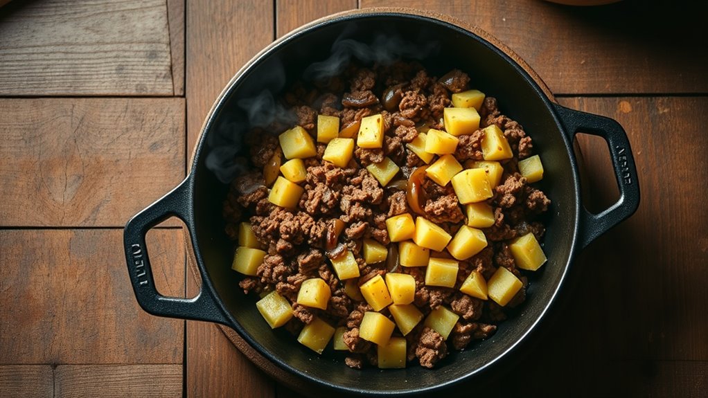 add seasoned potatoes now