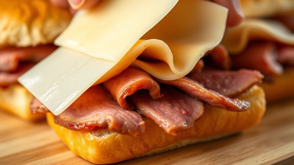 add slices of cheese