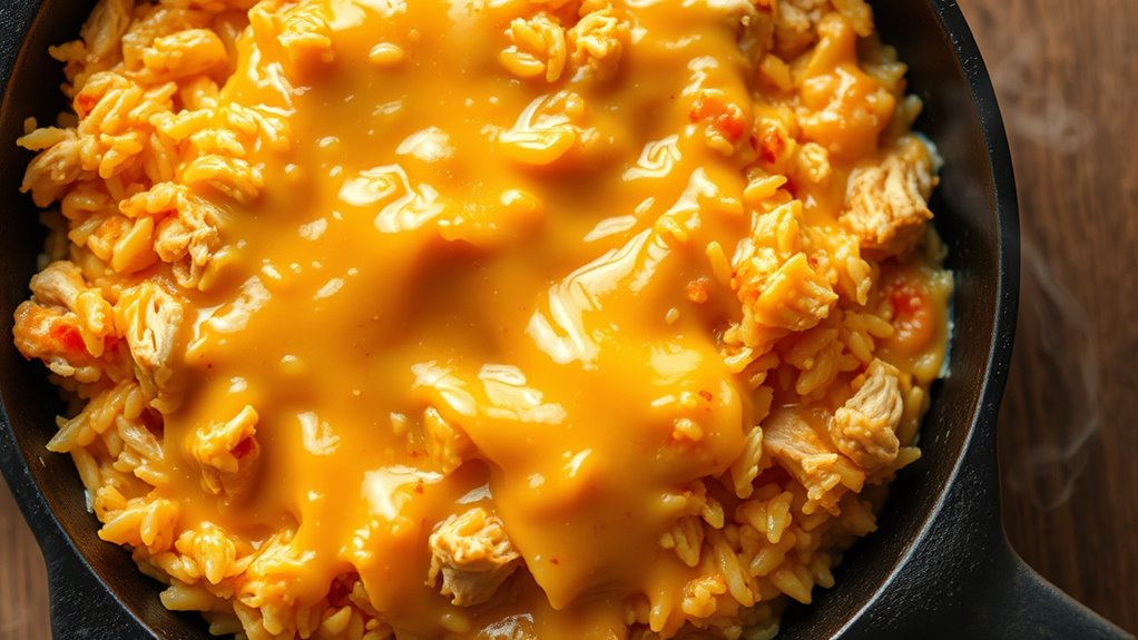 allow cheese to melt