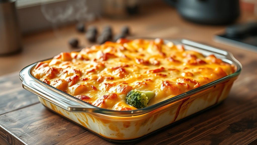 allow dish to cool