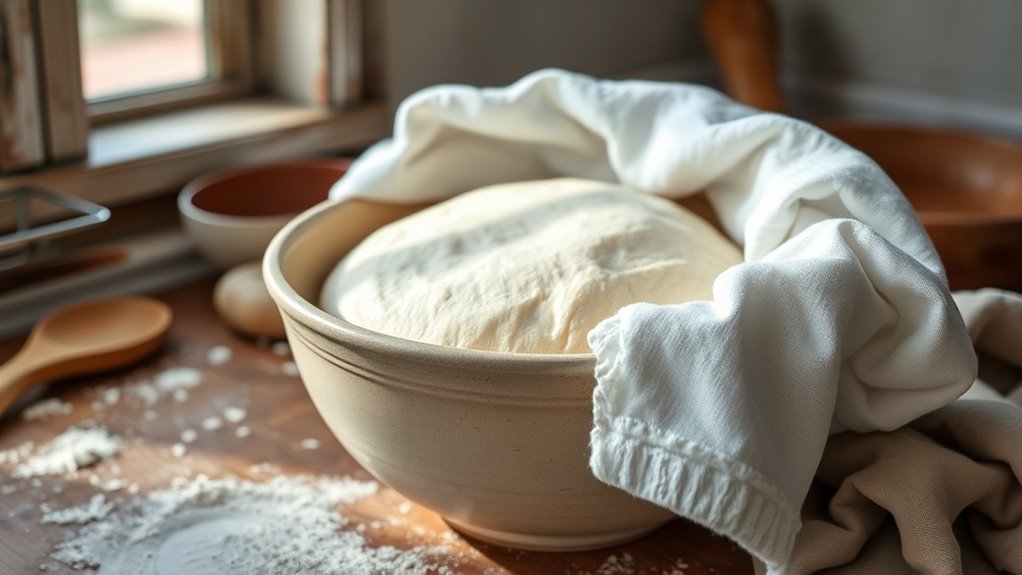 allow the dough to rise