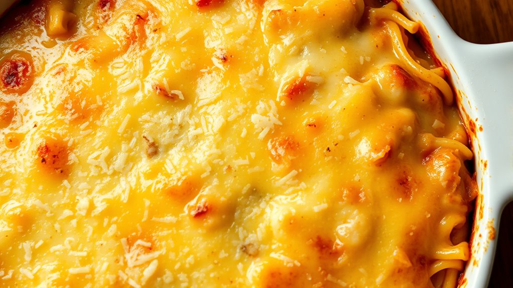 bake until cheese melts