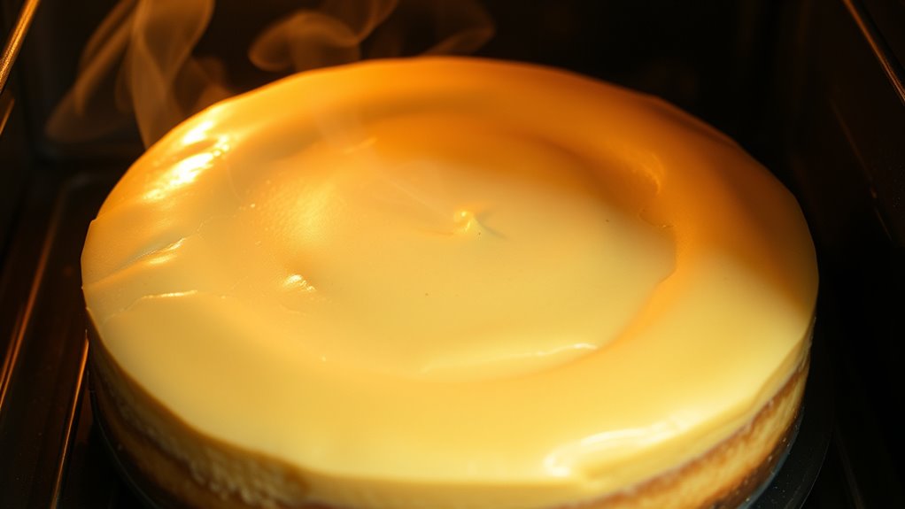 bake until nearly firm