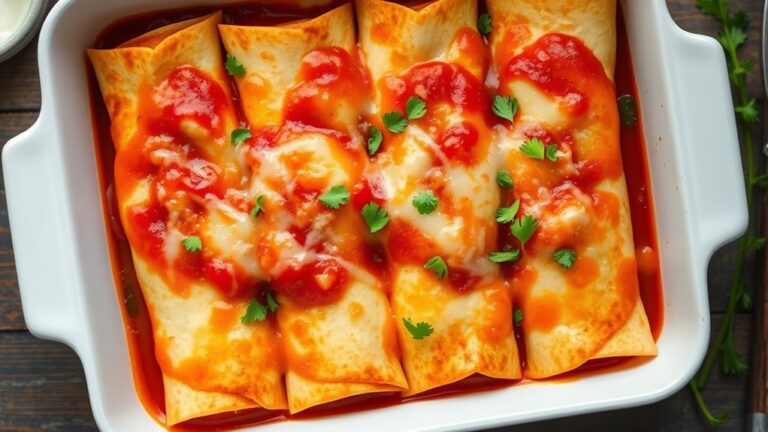 baked chicken burritos recipe