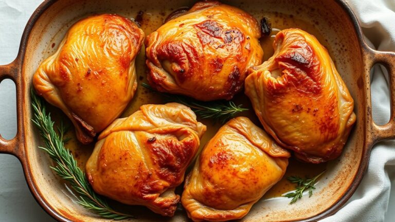 baked chicken thighs recipe