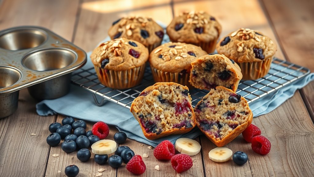 baked muffins for breakfast