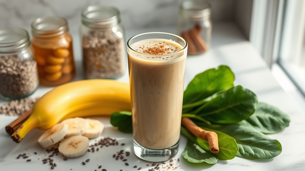 banana chia stress relief