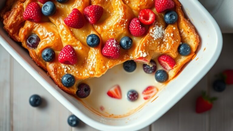 berry filled french toast casserole