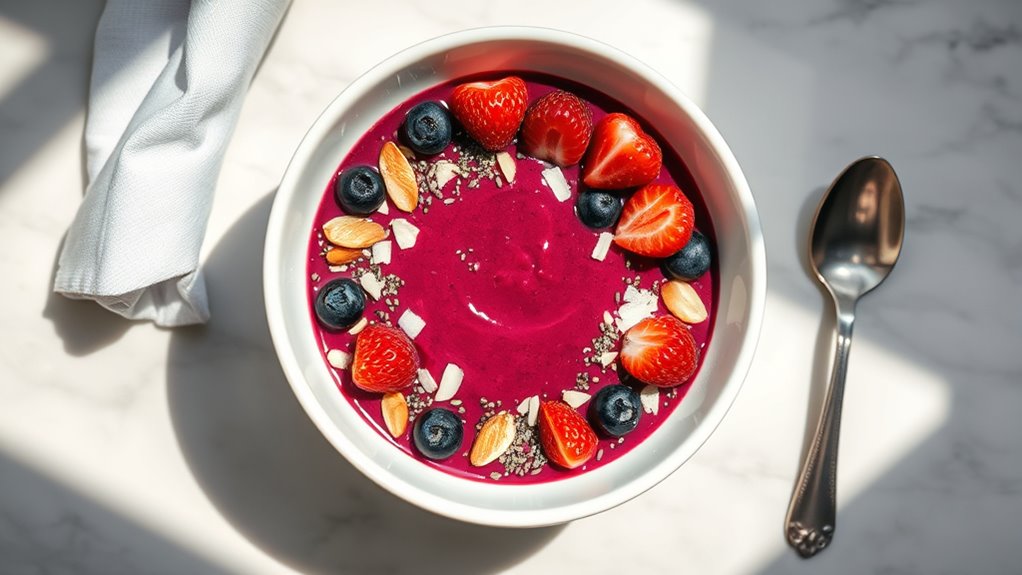 berry smoothie bowl recipe