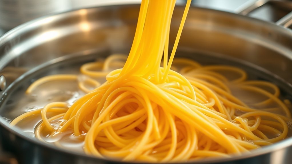 boil spaghetti until tender