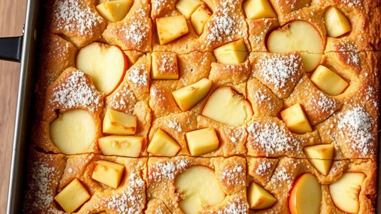 brown butter apple blondies