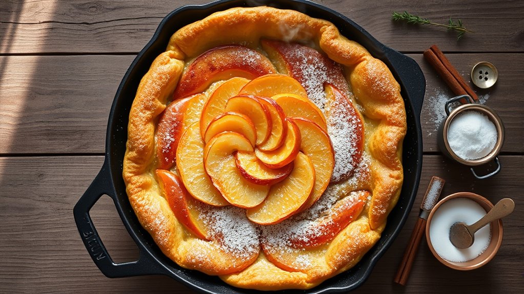 caramelized apple dutch baby