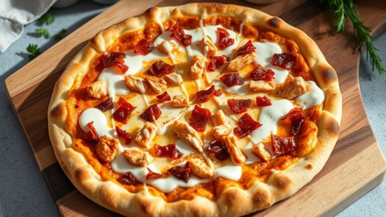 chicken bacon ranch pizza
