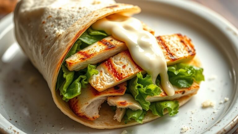 chicken caesar wrap recipe