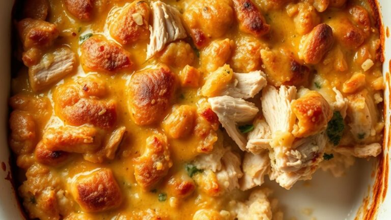 chicken casserole dish preparation