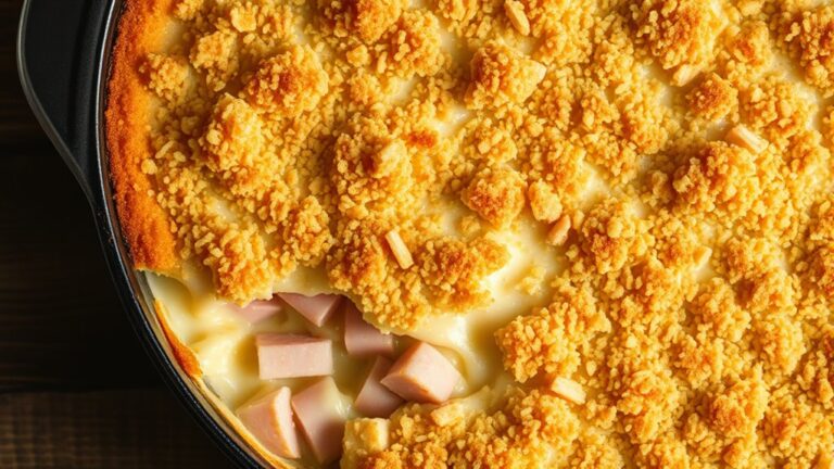 chicken cordon bleu casserole