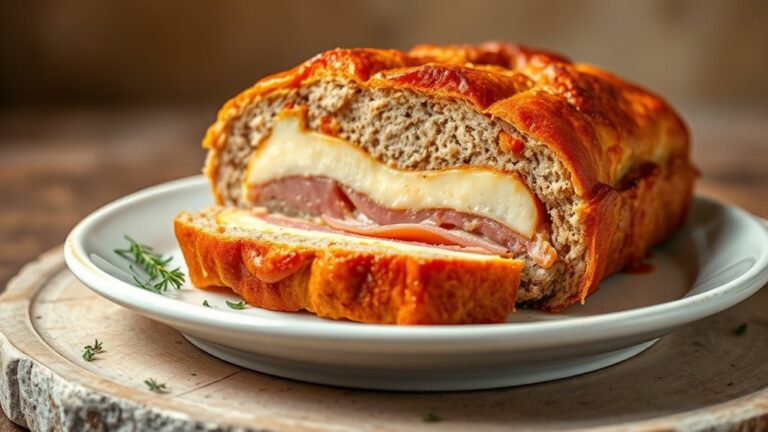 chicken cordon bleu meatloaf