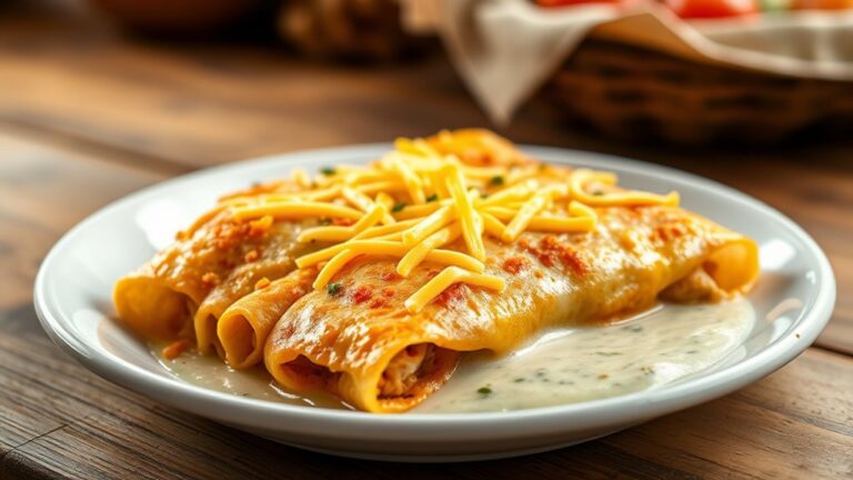 chicken enchiladas with soup