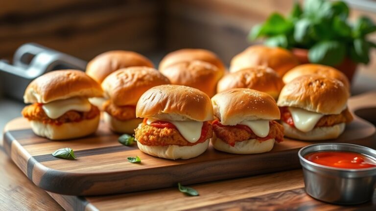 chicken parmesan slider recipe