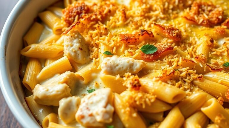 chicken pasta bake recipe