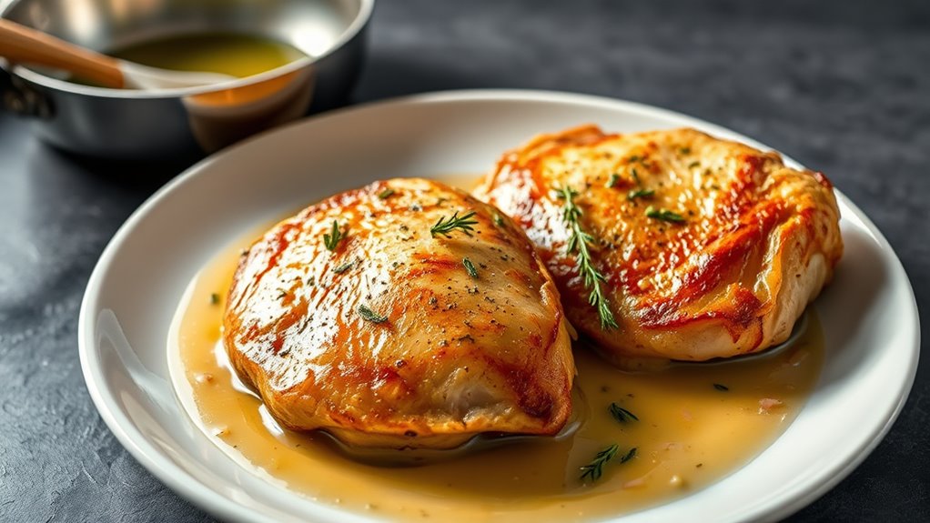 chicken with white wine