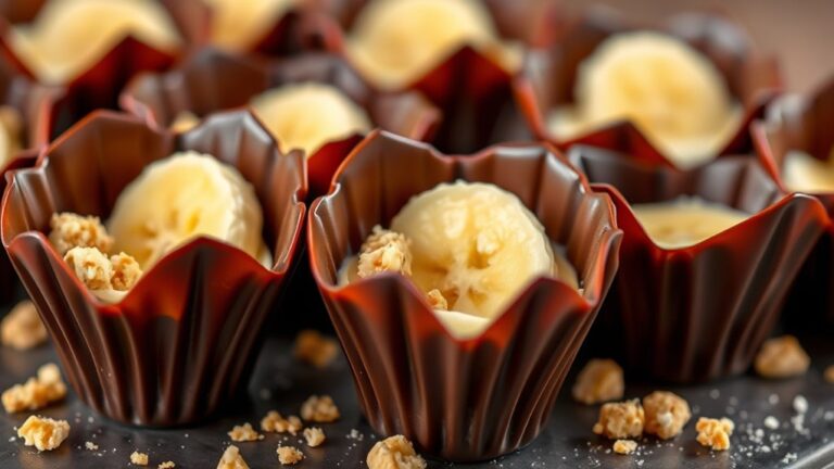 chocolate banana pudding cups