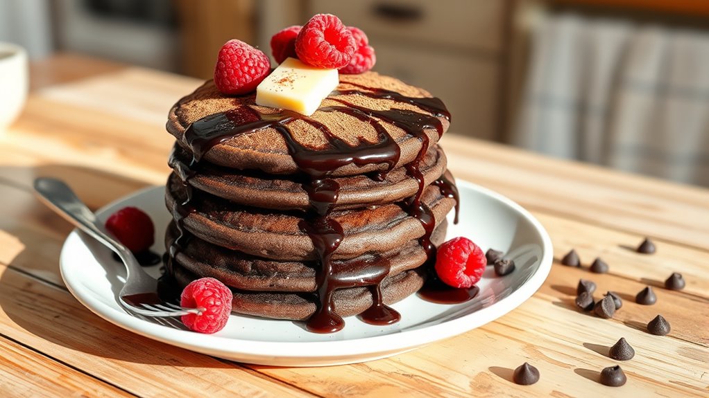 chocolate protein pancake recipe